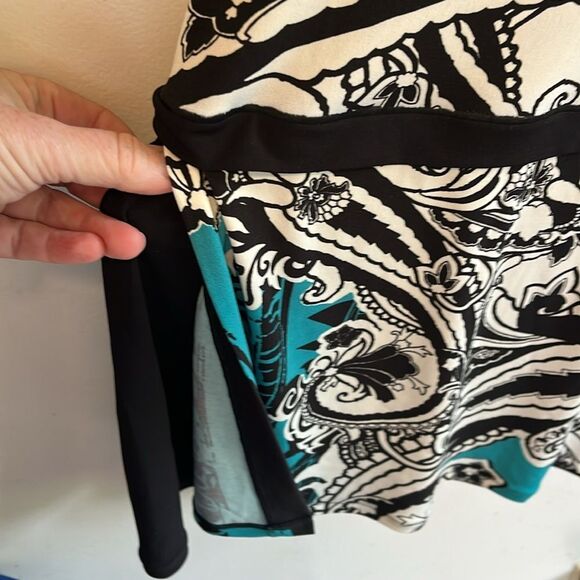 Excellent Condition Large Eva Varro Asymmetrical Sheath Dress with Cap Sleeves - Picture 2 of 4